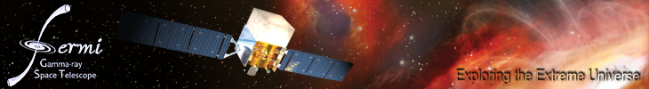 GLAST banner