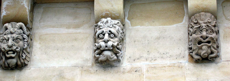 Gargoyles on Pont Neuf, Paris